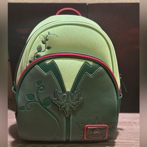 Loungefly Poison Ivy Glow in the Dark Cosplay Mini Backpack